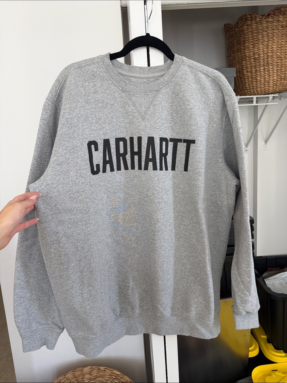 Carhartt Gray Crewneck Sweatshirt